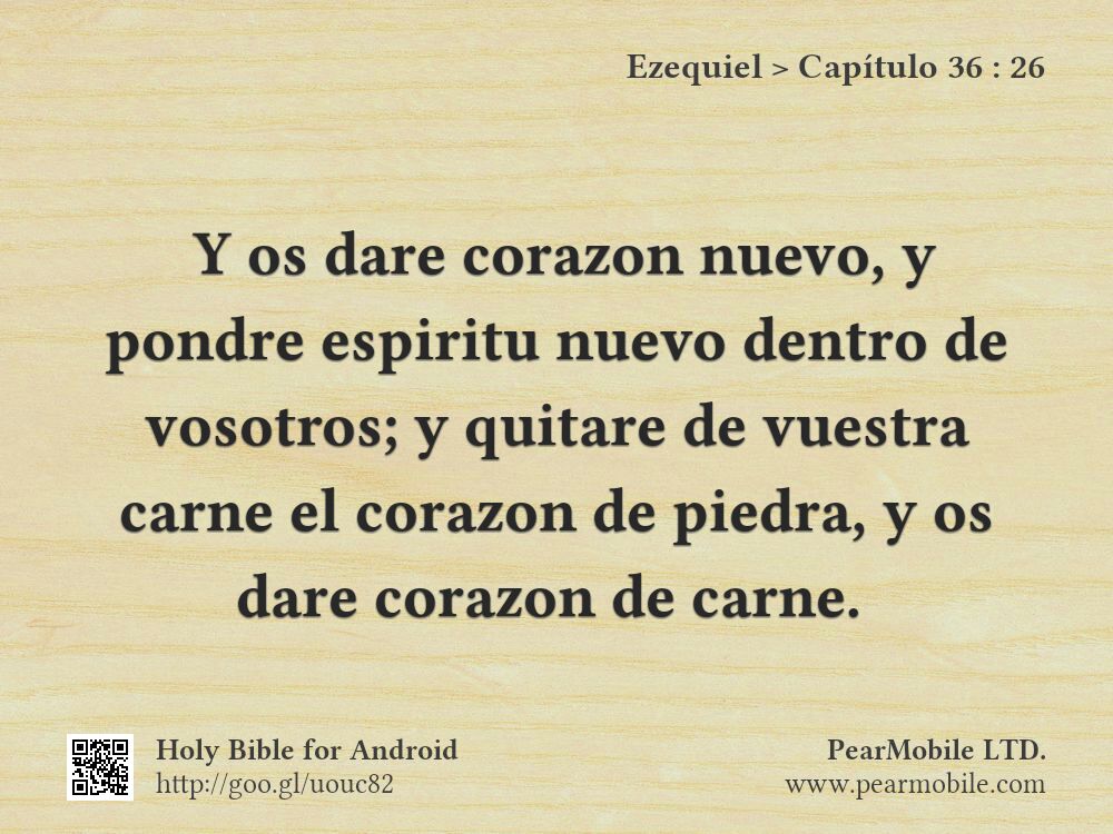 Ezequiel, Capítulo 36:26
